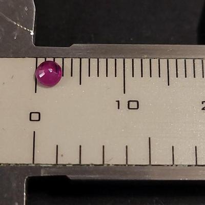 Jewelry Maker's Rubies 3mm and Pink Sapphire .4mm Gemstones