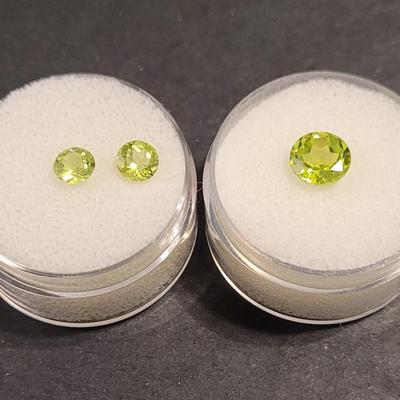 Jewelry Maker's (3) Peridot 2 sizes Gemstones