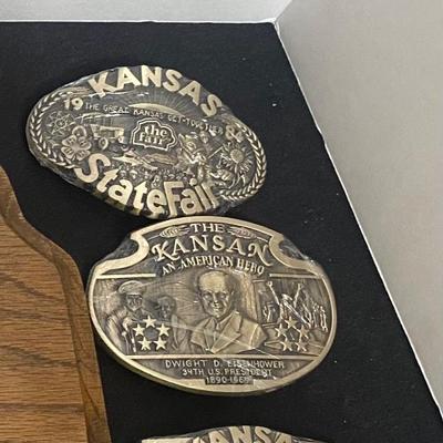 Kansas State Fair Buckle Collection