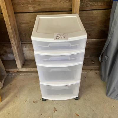 4 Drawer Storage Unit