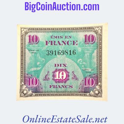 1944 FRANCE 10 FRANCS