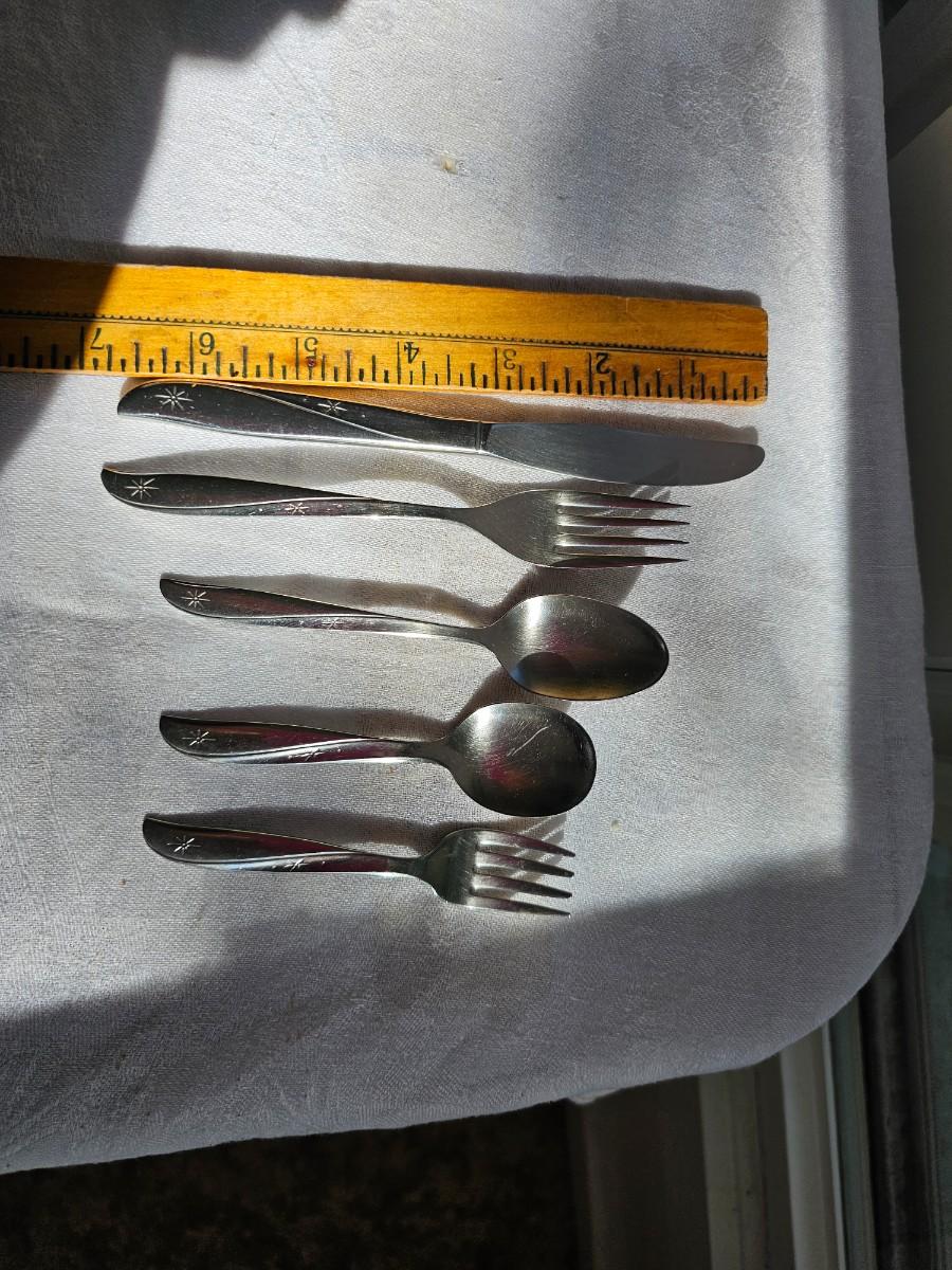 Oneida Community Stainless baby toddler silverware