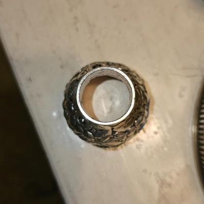 Ornate Sterling Salt and Pepper Shakers