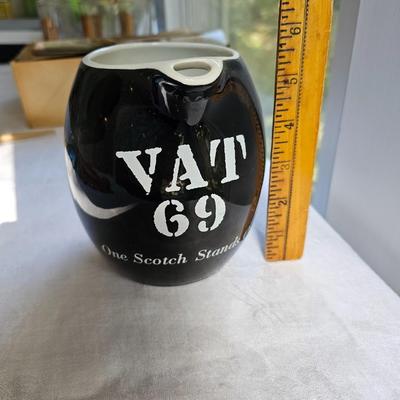 Vat 69 ceramic Pitcher