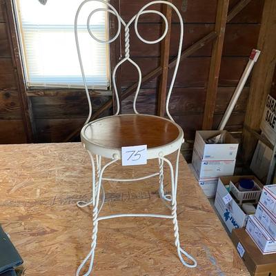Vintage Ice Cream Chair