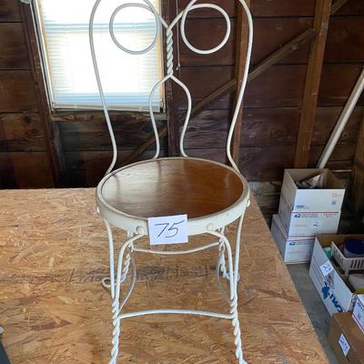 Vintage Ice Cream Chair