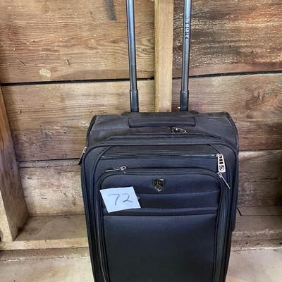 Suitcase on Rollers