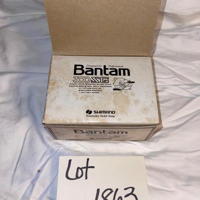 S1863 Vintage Shimano Bantam Model 300 SG Bait Casting Reel