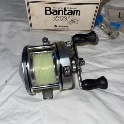 S1863 Vintage Shimano Bantam Model 300 SG Bait Casting Reel
