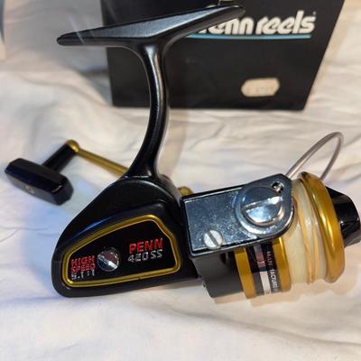 S1865 Penn Model 420SS Skirted Spool Spinning Reel