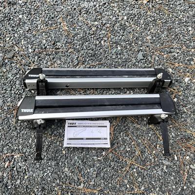G1941 THULE Universal Flat Top Ski, Snowboard , Fishing Rod Car Carrier