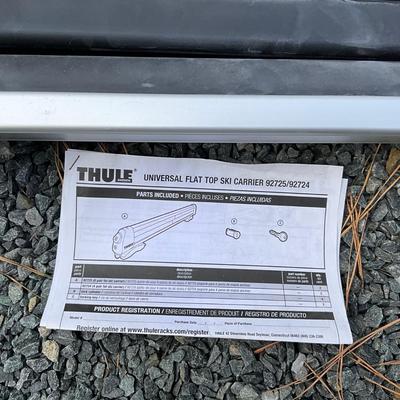 G1941 THULE Universal Flat Top Ski, Snowboard , Fishing Rod Car Carrier