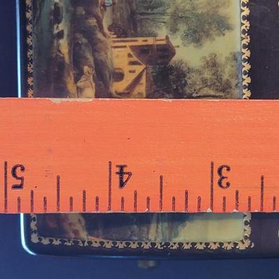 Vintage Reuge Sainte Croix Music Box with Original Key