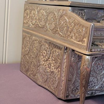 Antique Thorens Music Box with 40 Records