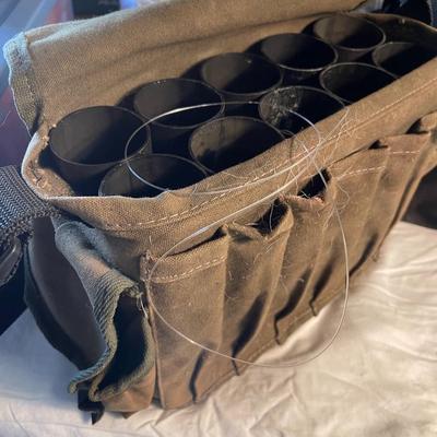 S1873 Pair of Canvas Fishing Lure Carrying Cases