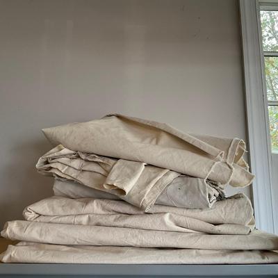 G1953 Lot of Painters/ Workshop Drop cloths