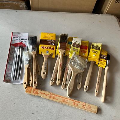 G1956 Lot of PURDY Paint Brushed