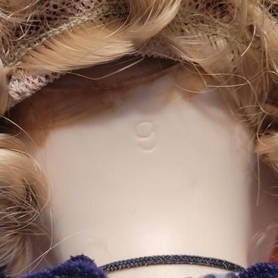 Korean Porcelain Doll with Green Eyes