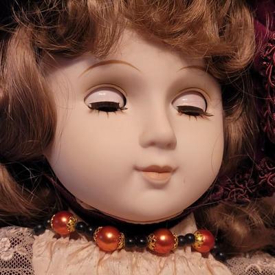 Korean Porcelain Sleepy Eye Doll