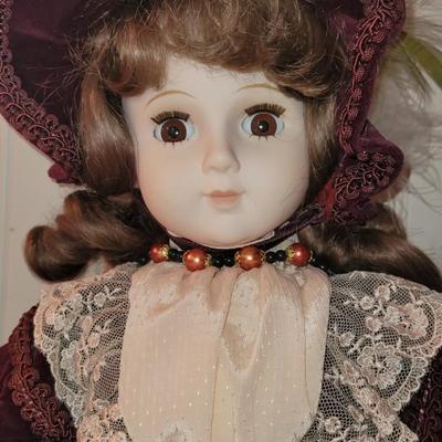 Korean Porcelain Sleepy Eye Doll