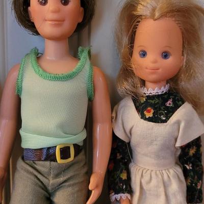 Vintage Mattel Doll Family