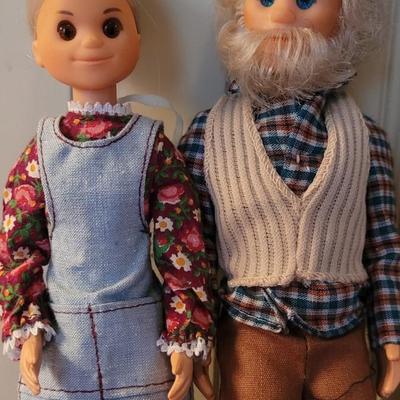 Vintage Mattel Doll Family