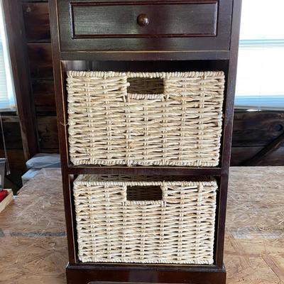 Shelf with Baskets with Rollers