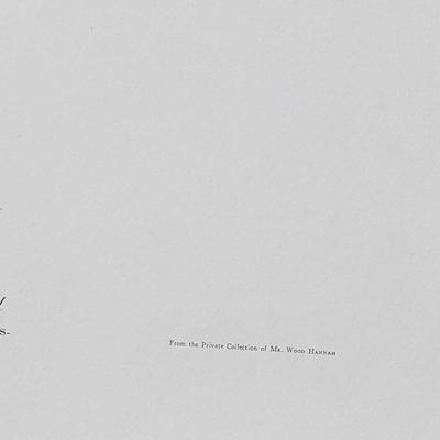 Signed Ray Harm 'Mockingbird' Lithograph