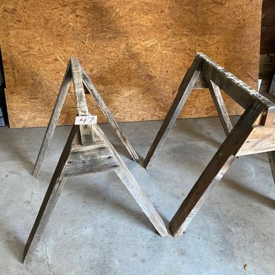 Wood Saw Horses