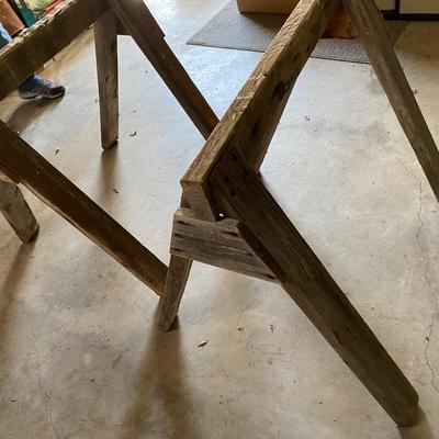 Wood Saw Horses