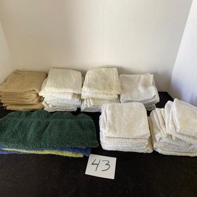 Wash Clothes and Towels