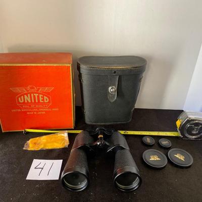 Vintage United Binoculars