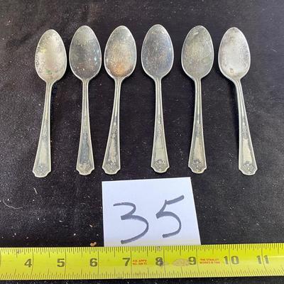 Vintage Carlton Plated Spoons