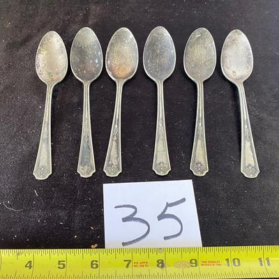 Vintage Carlton Plated Spoons