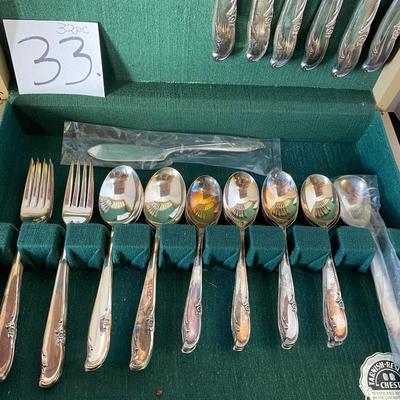 WMRodgers Silver Plated Dinnerware