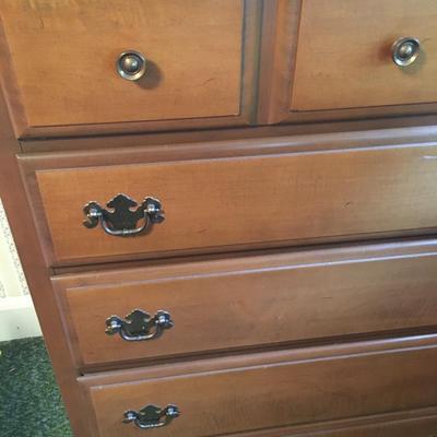 Vintage dresser 44" tall