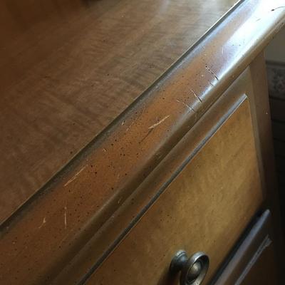 Vintage dresser 44" tall