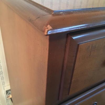 Vintage dresser 44" tall