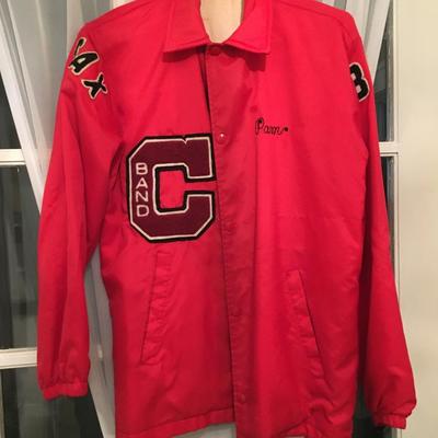 Vintage 1970's Columbia High School band jacket