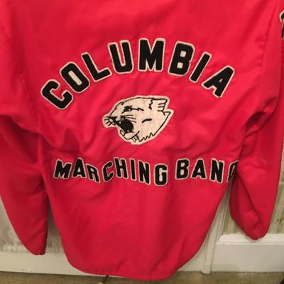 Vintage 1970's Columbia High School band jacket