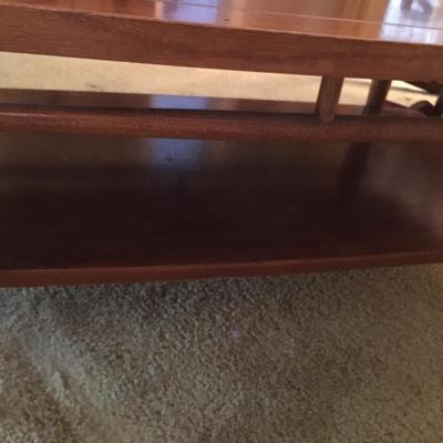 MCM Altavista Lane Two-Tier Lane Coffee Table