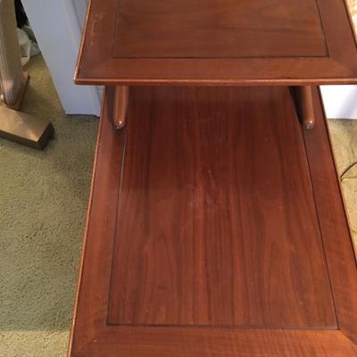 MCM Lane 2 tier end table