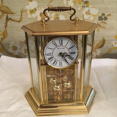 Bulova mantle quartz clock