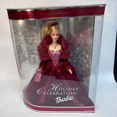 2002 Special Edition Holiday Celebration Barbie Doll New in Box #56209