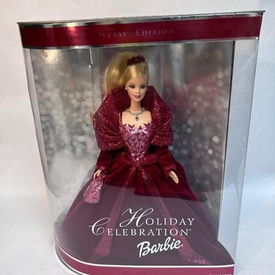 2002 Special Edition Holiday Celebration Barbie Doll New in Box #56209