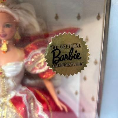 10th Anniversary Happy Holidays Barbie Doll New in Box Collector's Club Edition #17832 Rare Box Error