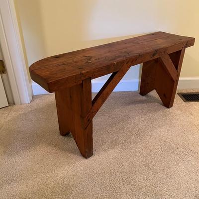 Rustic Wood Bench (US-RG)
