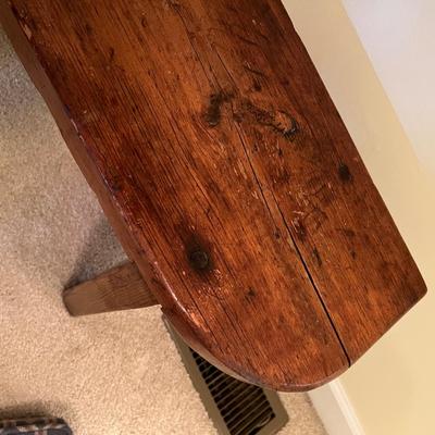 Rustic Wood Bench (US-RG)