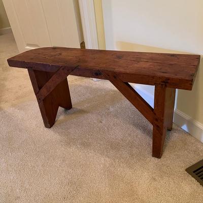 Rustic Wood Bench (US-RG)