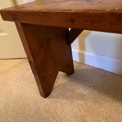 Rustic Wood Bench (US-RG)